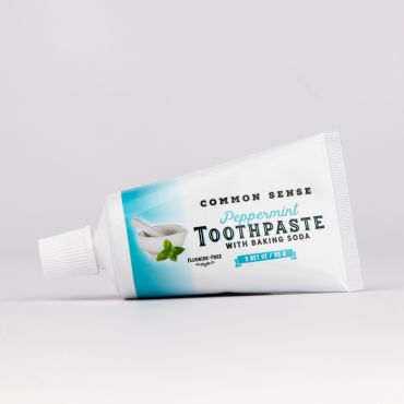 Peppermint Baking Soda Toothpaste (Travel Size)