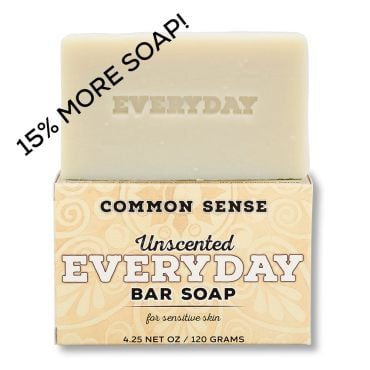 Everyday Unscented Bar Soap - 4.25 oz